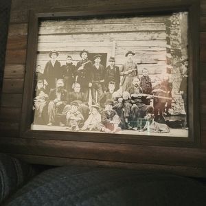 Framed photo
